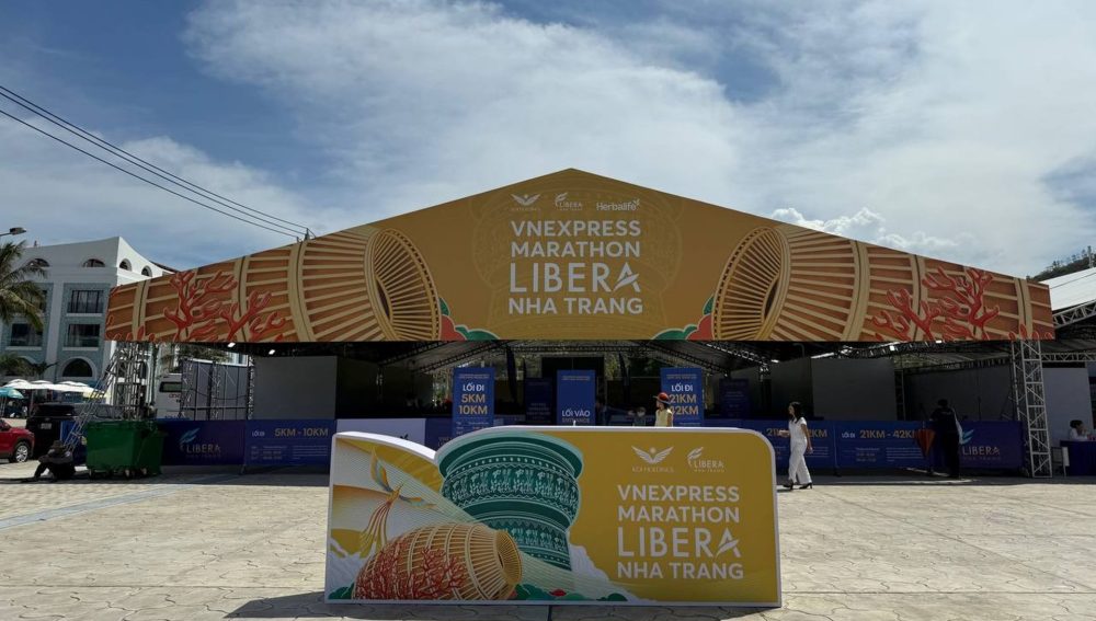 Vietlott đồng hành cùng VnExpress Marathon Libera Nha Trang 2025 Vietlott đồng hành cùng VnExpress Marathon Libera Nha Trang 2025