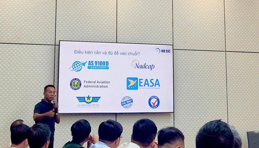 Doanh nghiệp Việt cần liên kết để tham gia chuỗi cung ứng công nghiệp hàng không