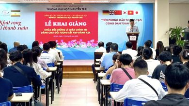 Trường Đại học Nguyễn Trãi tổ chức bồi dưỡng lý luận chính trị dành cho đối tượng kết nạp Đảng Trường Đại học Nguyễn Trãi tổ chức bồi dưỡng lý luận chính trị dành cho đối tượng kết nạp Đảng