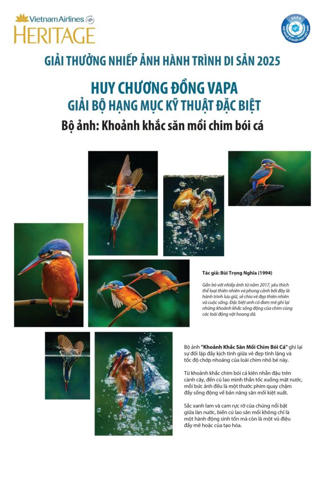 Trao giải và khai mạc triển lãm Giải thưởng nhiếp ảnh Heritage – Hành trình Di sản 2025