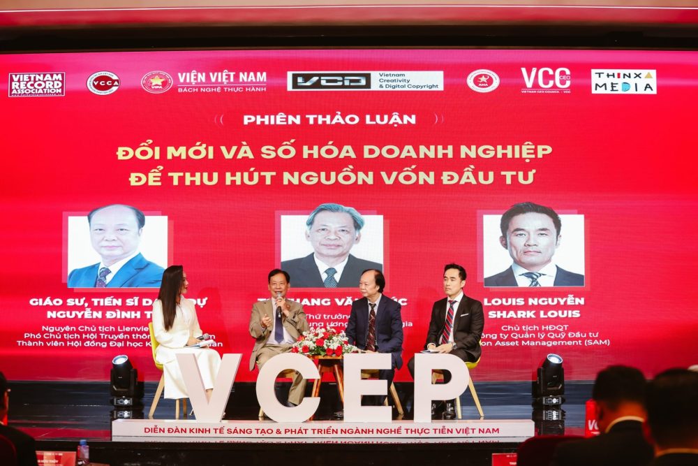 Diễn đàn VCEP 2025: Kinh tế sáng tạo và phát triển ngành nghề thực tiễn – nơi doanh nghiệp Việt hội tự và bứt phá Diễn đàn VCEP 2025: Kinh tế sáng tạo và phát triển ngành nghề thực tiễn – nơi doanh nghiệp Việt hội tự và bứt phá