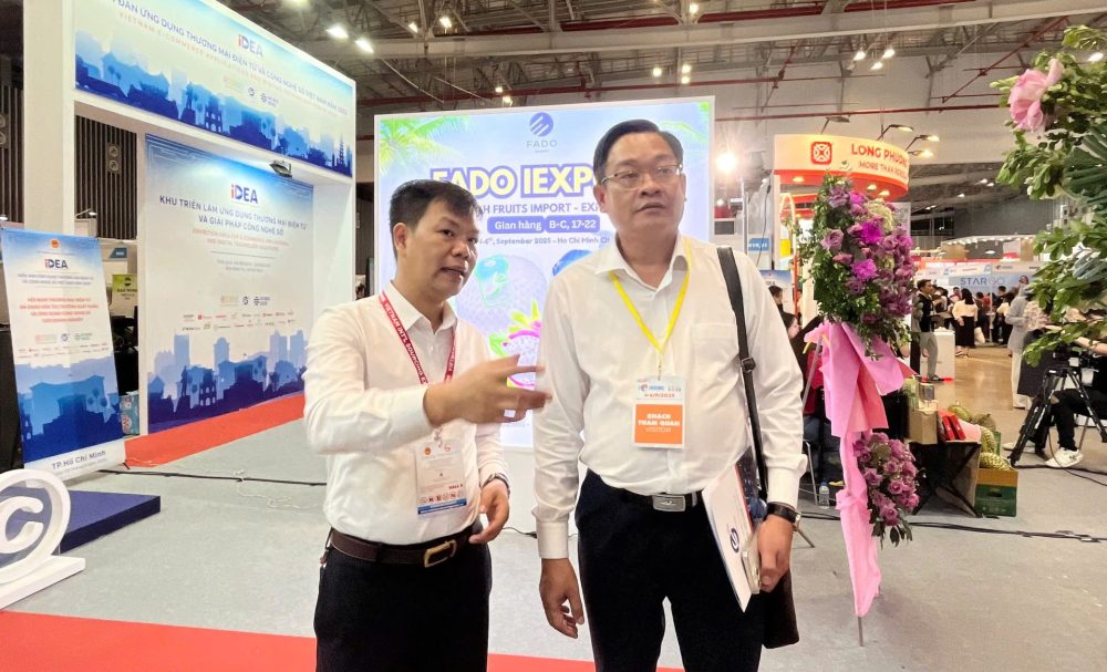 Sức hút của Khu triển lãm Ứng dụng thương mại điện tử và các giải pháp công nghệ số tại VnSourcing 2025 Sức hút của Khu triển lãm Ứng dụng thương mại điện tử và các giải pháp công nghệ số tại VnSourcing 2025