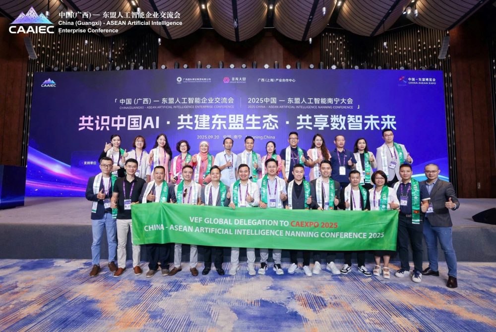 Đoàn 30 doanh nghiệp Việt Nam do VEF Global dẫn đầu tham dự CAEXPO 2025 và Hội nghị AI ASEAN – Trung Quốc