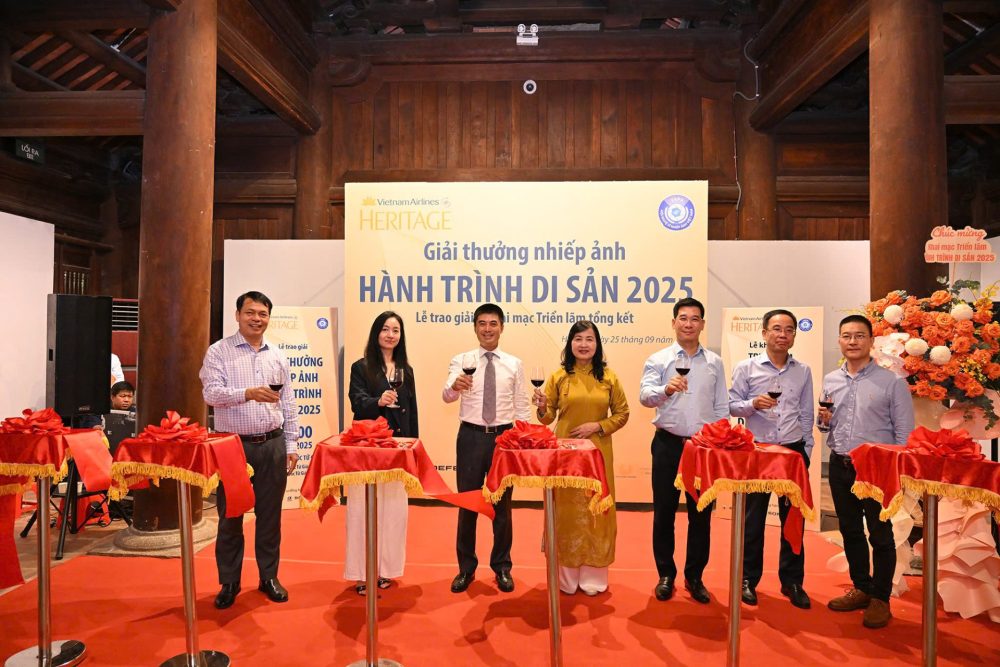 Trao giải và khai mạc triển lãm Giải thưởng nhiếp ảnh Heritage – Hành trình Di sản 2025 Trao giải và khai mạc triển lãm Giải thưởng nhiếp ảnh Heritage – Hành trình Di sản 2025