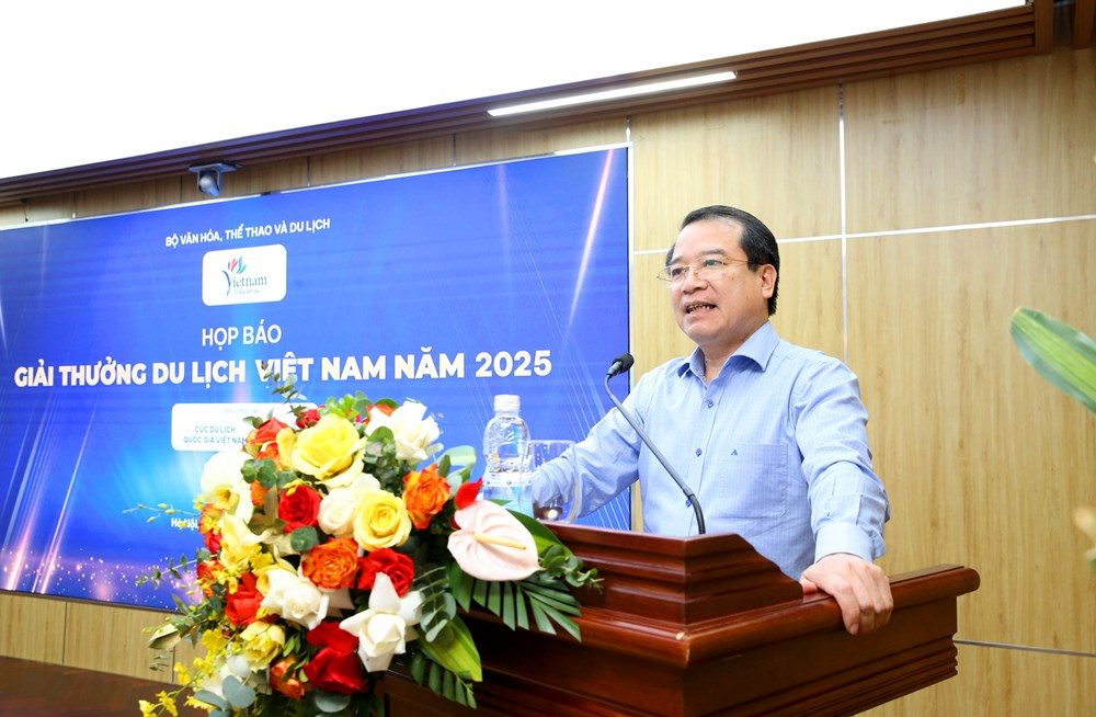 Công bố Giải thưởng Du lịch Việt Nam năm 2025 Công bố Giải thưởng Du lịch Việt Nam năm 2025