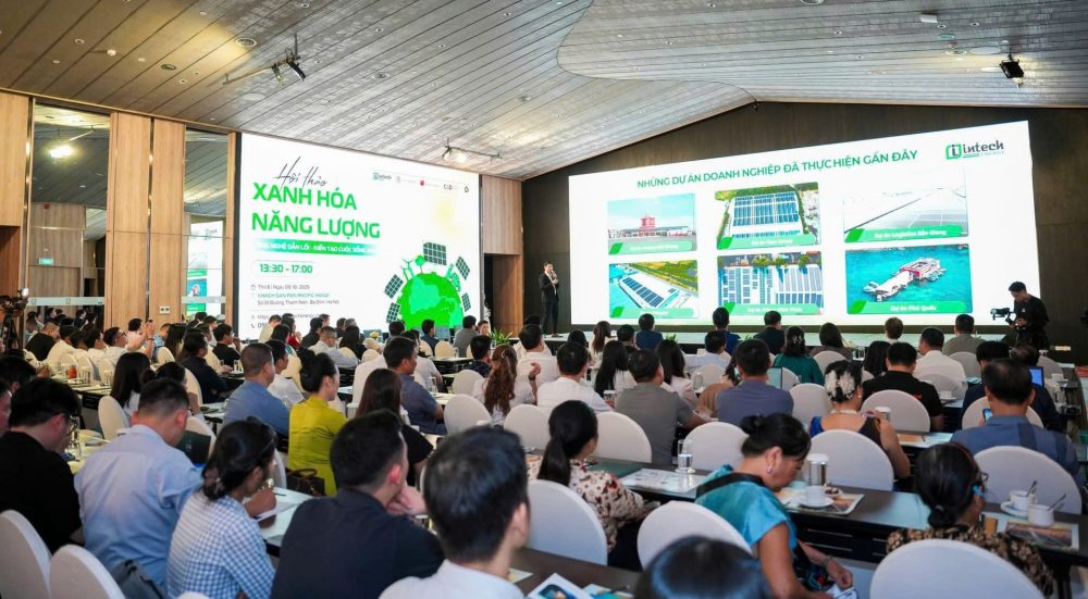 Intech Solar tổ chức hội thảo góp phần thúc đẩy “Xanh hóa năng lượng” tại Việt Nam Intech Solar tổ chức hội thảo góp phần thúc đẩy “Xanh hóa năng lượng” tại Việt Nam