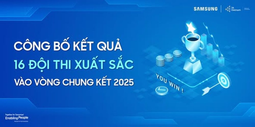 Công bố 16 đội vào vòng chung kết Samsung Solve for Tomorrow năm 2025 Công bố 16 đội vào vòng chung kết Samsung Solve for Tomorrow năm 2025