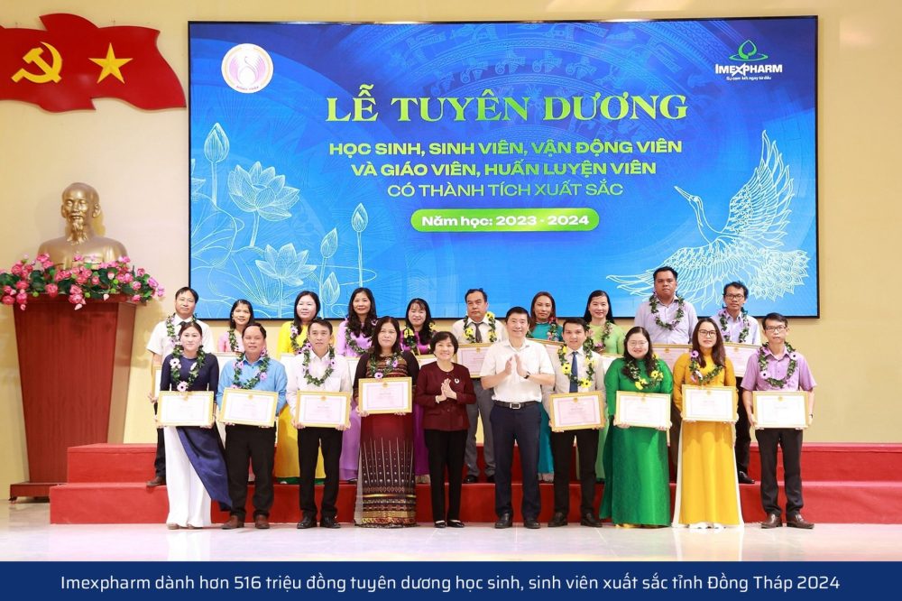 Imexpharm: Trao giá trị sức khỏe, lan tỏa trách nhiệm cộng đồng