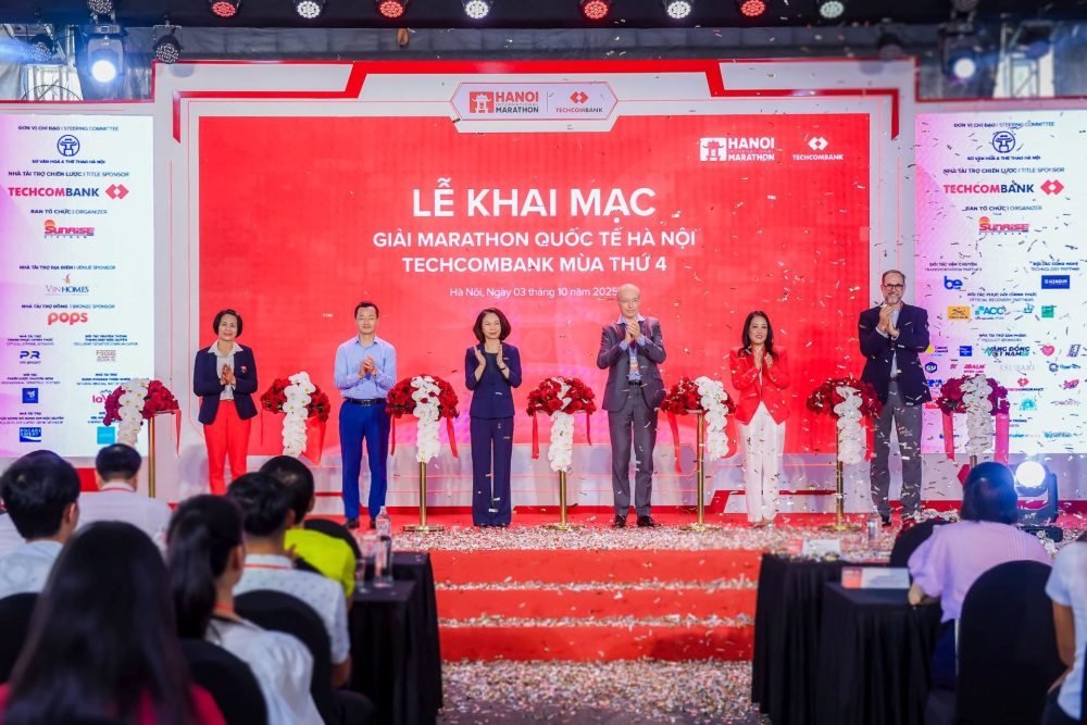 Khai mạc Giải Marathon Quốc tế Hà Nội Techcombank Mùa thứ 4 Khai mạc Giải Marathon Quốc tế Hà Nội Techcombank Mùa thứ 4