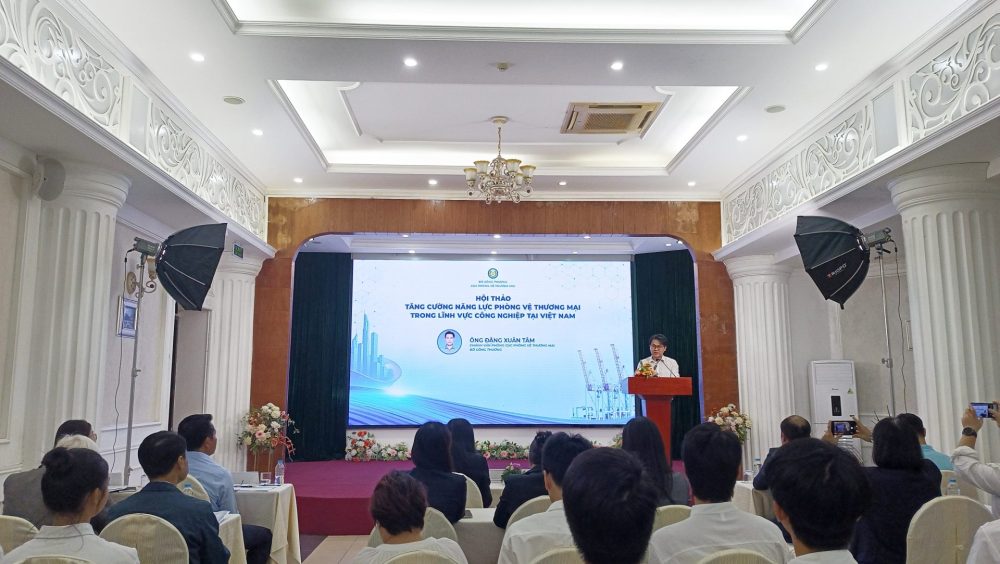 Tăng cường năng lực phòng vệ thương mại trong lĩnh vực công nghiệp tại Việt Nam Tăng cường năng lực phòng vệ thương mại trong lĩnh vực công nghiệp tại Việt Nam