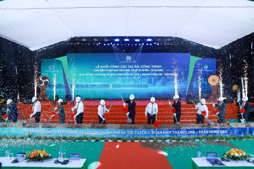 Hà Nội khởi công tuyến metro số 2: Nam Thăng Long - Trần Hưng Đạo Hà Nội khởi công tuyến metro số 2: Nam Thăng Long - Trần Hưng Đạo