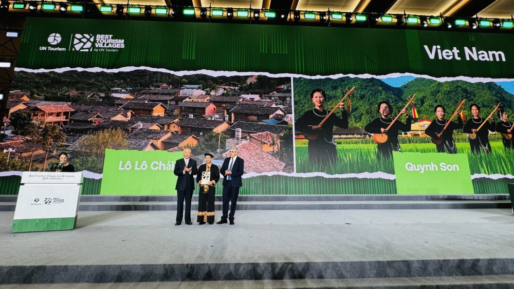 Thôn Lô Lô Chải được vinh danh “Làng du lịch tốt nhất thế giới năm 2025” Thôn Lô Lô Chải được vinh danh “Làng du lịch tốt nhất thế giới năm 2025”