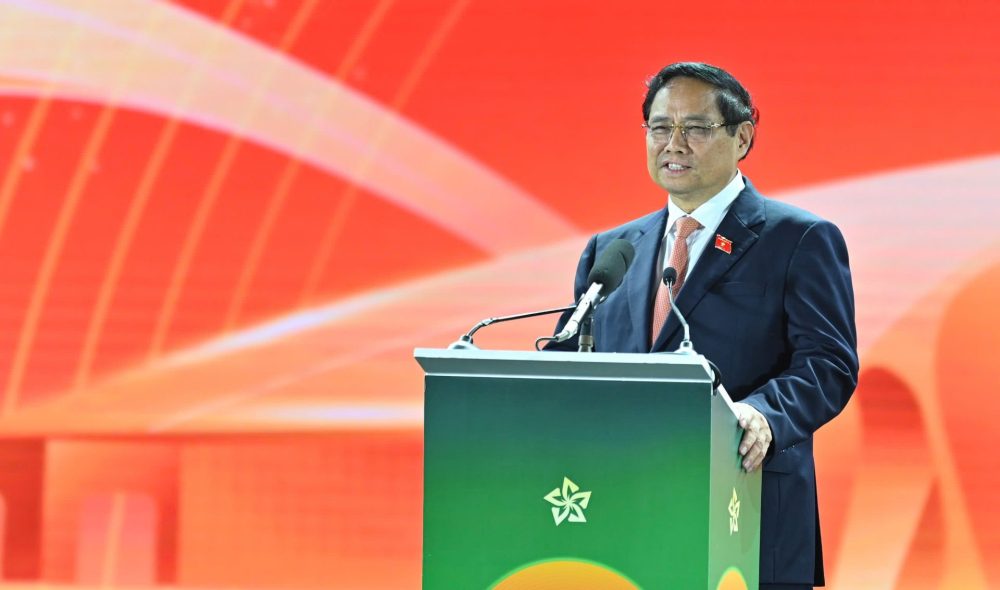 Thủ tướng Phạm Minh Chính: Hội chợ Mùa Thu phải thể hiện bản sắc Việt Nam hội nhập và sáng tạo Thủ tướng Phạm Minh Chính: Hội chợ Mùa Thu phải thể hiện bản sắc Việt Nam hội nhập và sáng tạo