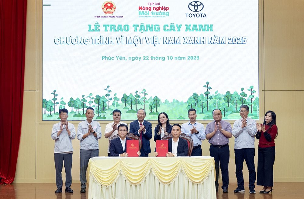 Toyota Việt Nam lan tỏa thông điệp “Vì một Việt Nam xanh” tại Phú Thọ Toyota Việt Nam lan tỏa thông điệp “Vì một Việt Nam xanh” tại Phú Thọ
