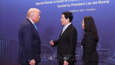Chủ tịch nước Lương Cường gặp Tổng thống Hoa Kỳ Donald Trump Chủ tịch nước Lương Cường gặp Tổng thống Hoa Kỳ Donald Trump