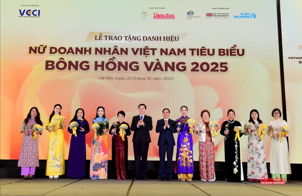 Vinh danh Top 10 Bông Hồng Vàng 2025 Vinh danh Top 10 Bông Hồng Vàng 2025