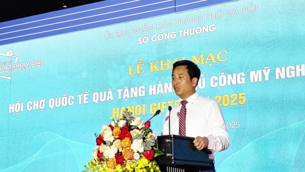 Khai mạc Hội chợ quốc tế Quà tặng hàng thủ công mỹ nghệ Hà Nội 2025 Khai mạc Hội chợ quốc tế Quà tặng hàng thủ công mỹ nghệ Hà Nội 2025