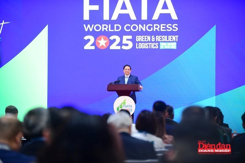 FIATA World Congress 2025: Thủ tướng đề nghị cộng đồng FIATA thực hiện 5 đẩy mạnh hợp tác FIATA World Congress 2025: Thủ tướng đề nghị cộng đồng FIATA thực hiện 5 đẩy mạnh hợp tác