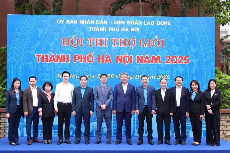 Hơn 360 thí sinh tranh tài Hội thi thợ giỏi TP Hà Nội năm 2025 Hơn 360 thí sinh tranh tài Hội thi thợ giỏi TP Hà Nội năm 2025