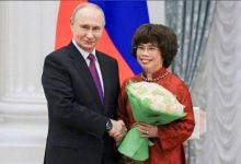 Tổng thống Nga Vladimir Putin: “Các dự án của bà Thái Hương góp phần tăng cường hợp tác chiến lược giữa hai nước”