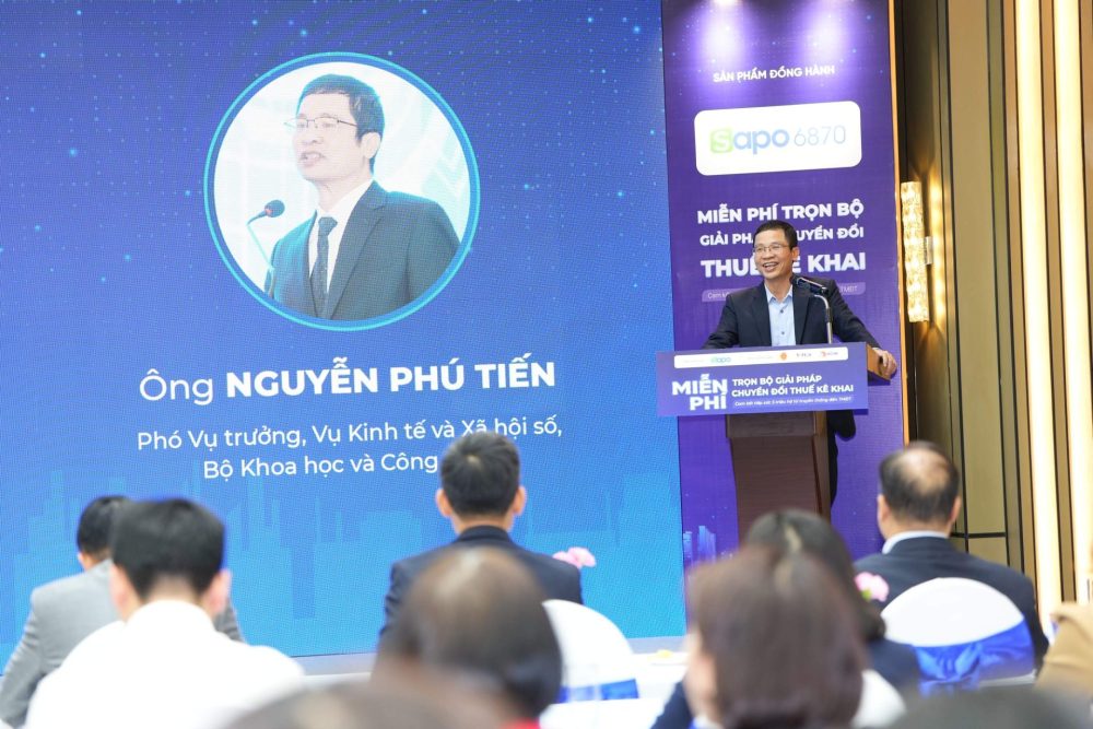 Sapo công bố chương trình miễn phí trọn bộ giải pháp chuyển đổi thuế kê khai