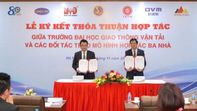 Trường Đại học Giao thông Vận tải ký kết hợp tác ba bên với Minh Đức Group và OVM