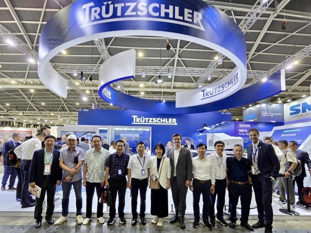 Vinatex tham dự ITMA ASIA + CITME 2025: Thúc đẩy hội nhập công nghệ và chuỗi cung ứng xanh Vinatex tham dự ITMA ASIA + CITME 2025: Thúc đẩy hội nhập công nghệ và chuỗi cung ứng xanh