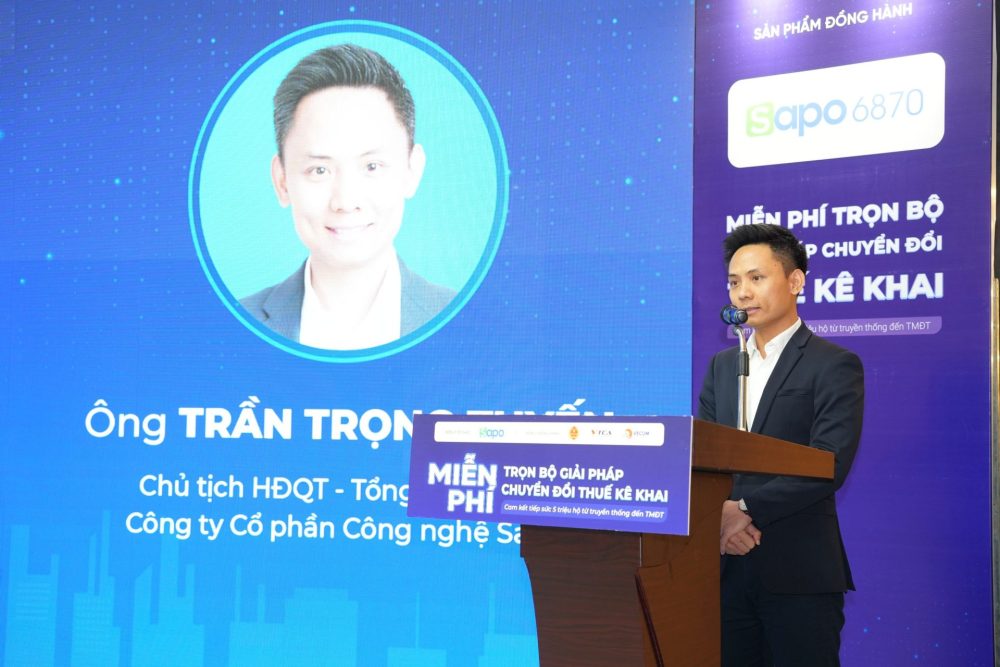 Sapo công bố chương trình miễn phí trọn bộ giải pháp chuyển đổi thuế kê khai