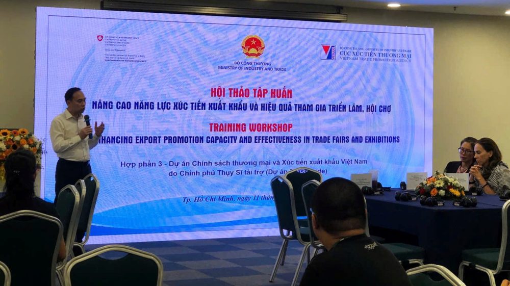 Cục Xúc tiến thương mại tập huấn nâng cao năng lực tham gia hội chợ và kết nối xuất khẩu cho doanh nghiệp