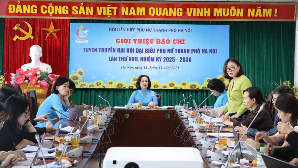 Đại hội đại biểu Phụ nữ Hà Nội lần thứ XVII: Lan tỏa khát vọng, phát huy sức mạnh phụ nữ Thủ đô trong kỷ nguyên mới Đại hội đại biểu Phụ nữ Hà Nội lần thứ XVII: Lan tỏa khát vọng, phát huy sức mạnh phụ nữ Thủ đô trong kỷ nguyên mới