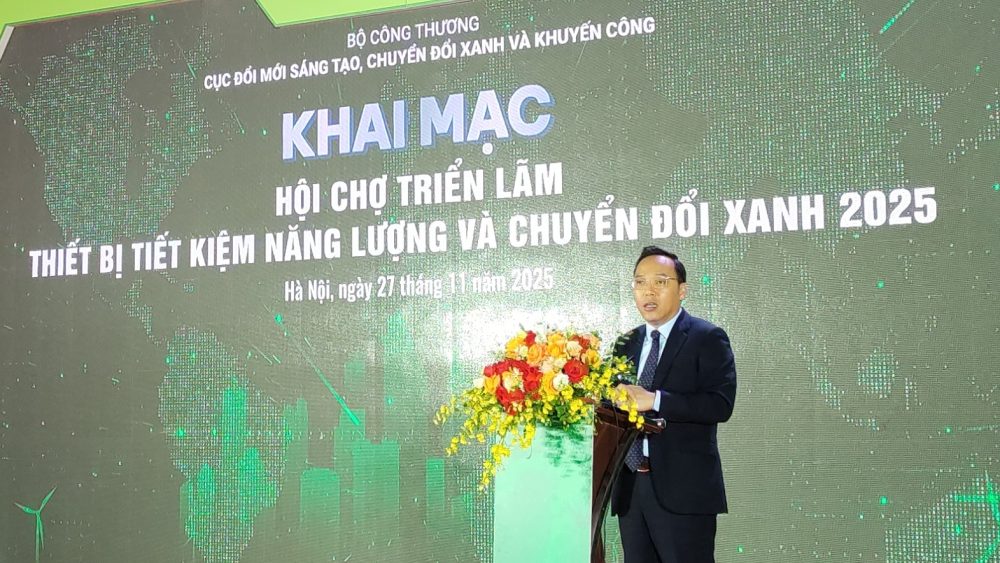 Khai mạc Hội chợ Triển lãm thiết bị tiết kiệm năng lượng và chuyển đổi xanh 2025 Khai mạc Hội chợ Triển lãm thiết bị tiết kiệm năng lượng và chuyển đổi xanh 2025