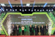 Khai mạc Hội chợ Triển lãm thiết bị tiết kiệm năng lượng và chuyển đổi xanh 2025