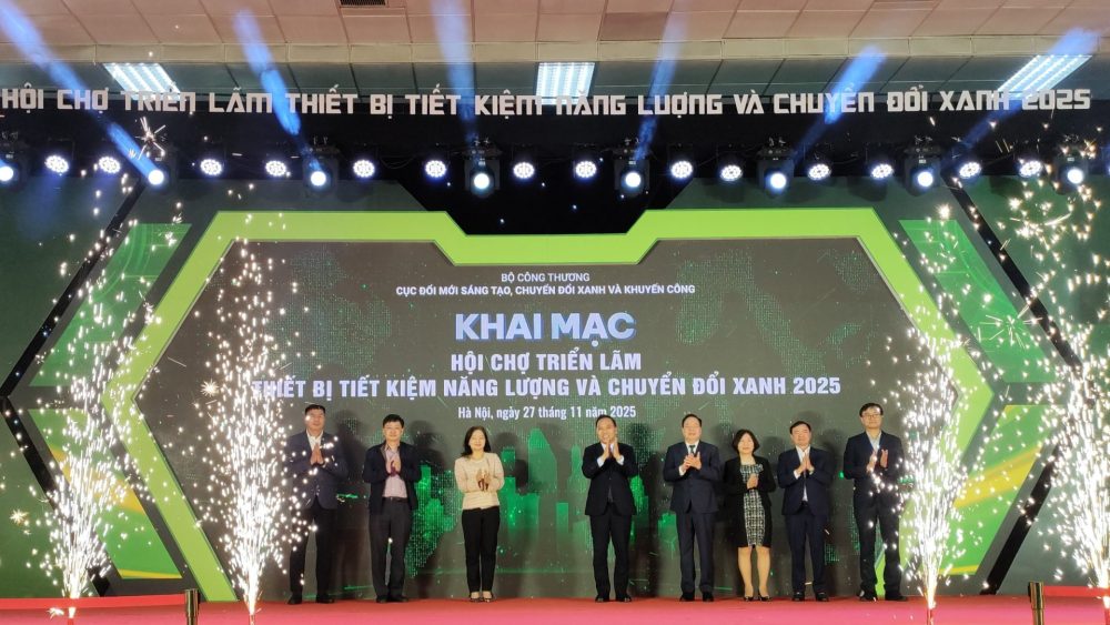 Khai mạc Hội chợ Triển lãm thiết bị tiết kiệm năng lượng và chuyển đổi xanh 2025 Khai mạc Hội chợ Triển lãm thiết bị tiết kiệm năng lượng và chuyển đổi xanh 2025
