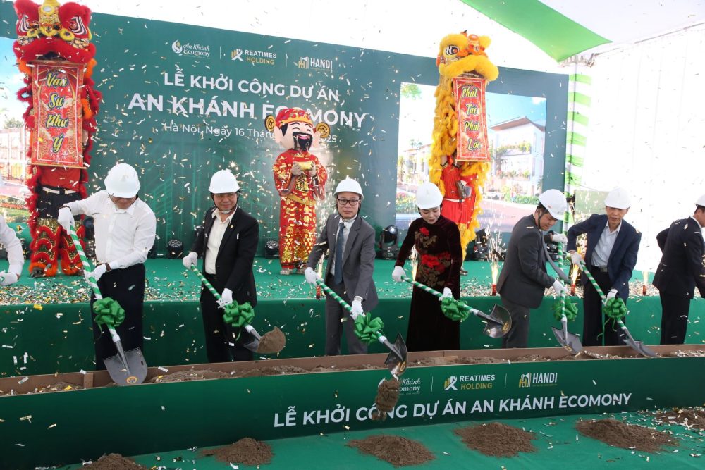 Lễ khởi công Dự án đầu tư xây dựng nhà ở thấp tầng An Khánh Ecomony Lễ khởi công Dự án đầu tư xây dựng nhà ở thấp tầng An Khánh Ecomony
