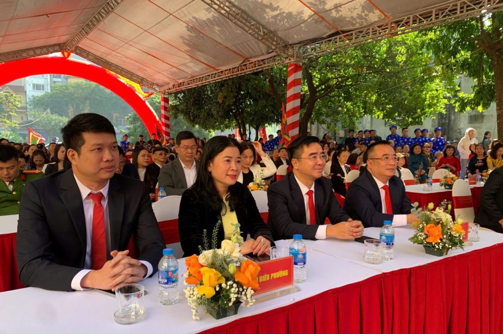 Phường Khương Đình đón nhận Di sản văn hóa phi vật thể quốc gia Lễ hội truyền thống Đình Vòng