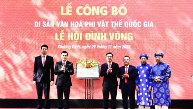 Phường Khương Đình đón nhận Di sản văn hóa phi vật thể quốc gia Lễ hội truyền thống Đình Vòng