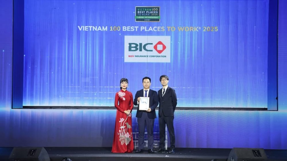 BIC lần thứ hai liên tiếp dẫn đầu Top Nơi làm việc tốt nhất ngành bảo hiểm BIC lần thứ hai liên tiếp dẫn đầu Top Nơi làm việc tốt nhất ngành bảo hiểm