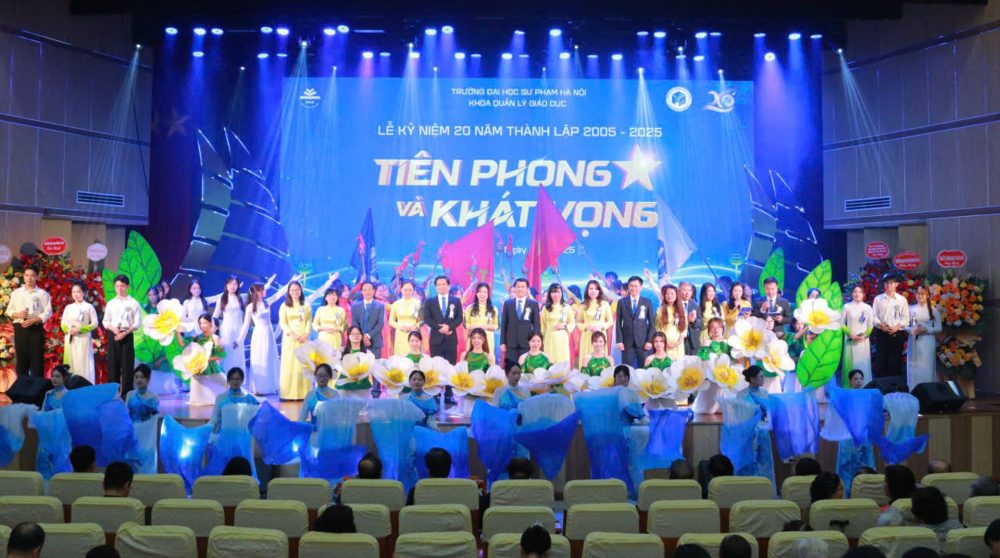 Khoa Quản lý Giáo dục - Trường Đại học Sư phạm Hà Nội kỷ niệm 20 năm thành lập Khoa Quản lý Giáo dục - Trường Đại học Sư phạm Hà Nội kỷ niệm 20 năm thành lập