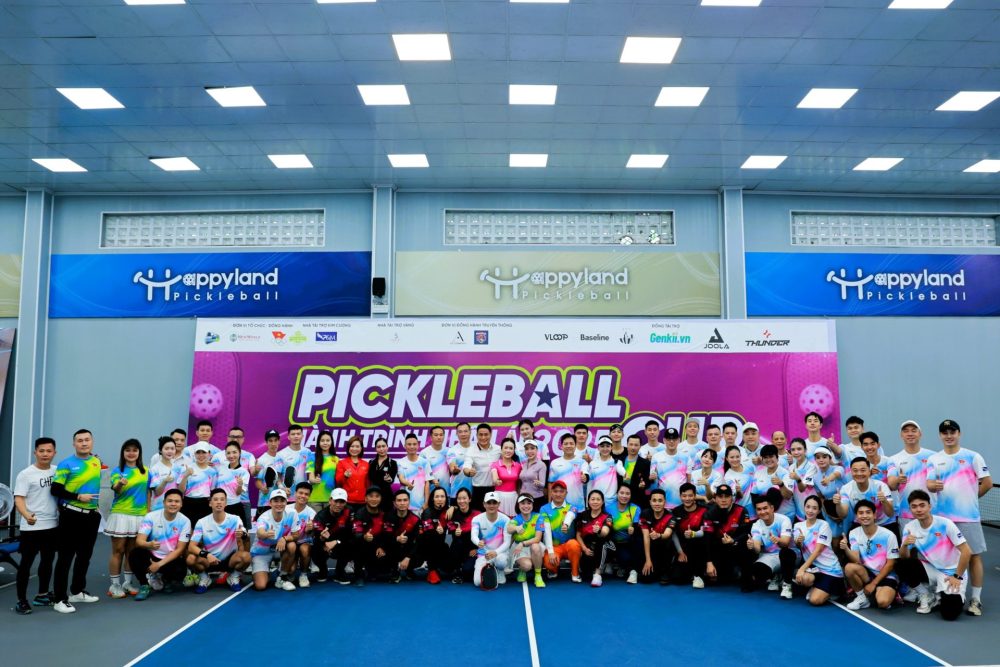 Giải Pickleball – Hành Trình Nhân Ái 2025: Thể thao lan tỏa tinh thần sẻ chia