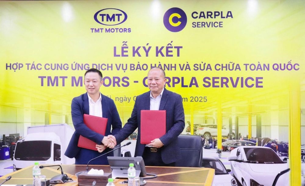 TMT Motors và Carpla Service ký kết hợp tác cung ứng dịch vụ bảo hành, sửa chữa trên toàn quốc