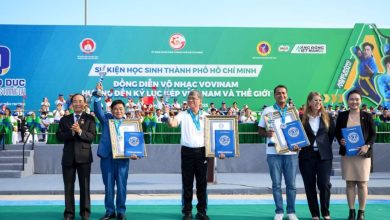 60.000 học sinh TP.HCM xác lập kỷ lục kép với màn đồng diễn Vovinam ấn tượng