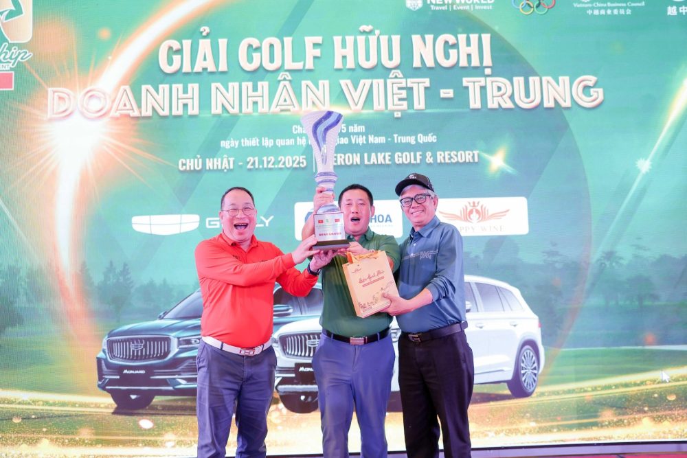Giải Golf Doanh nhân Hữu nghị Việt – Trung 2025 thành công tốt đẹp