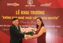 Khai trương Không gian Nghệ thuật sống Hoàn Nguyên tại Công viên Thống Nhất