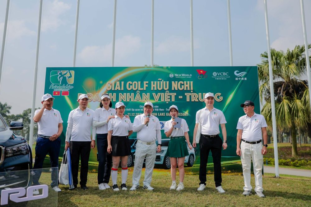 Giải Golf Doanh nhân Hữu nghị Việt – Trung 2025 thành công tốt đẹp