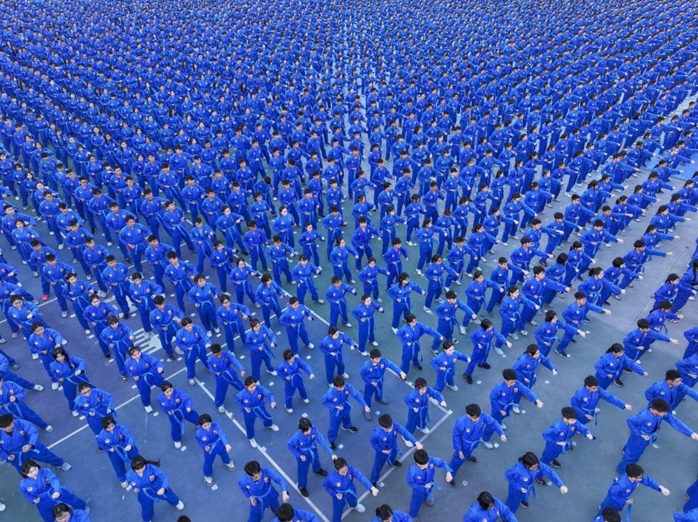 60.000 học sinh TP.HCM xác lập kỷ lục kép với màn đồng diễn Vovinam ấn tượng 60.000 học sinh TP.HCM xác lập kỷ lục kép với màn đồng diễn Vovinam ấn tượng