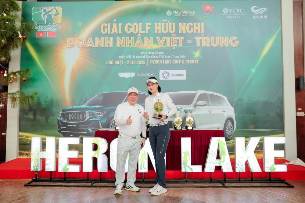 Giải Golf Doanh nhân Hữu nghị Việt – Trung 2025 thành công tốt đẹp