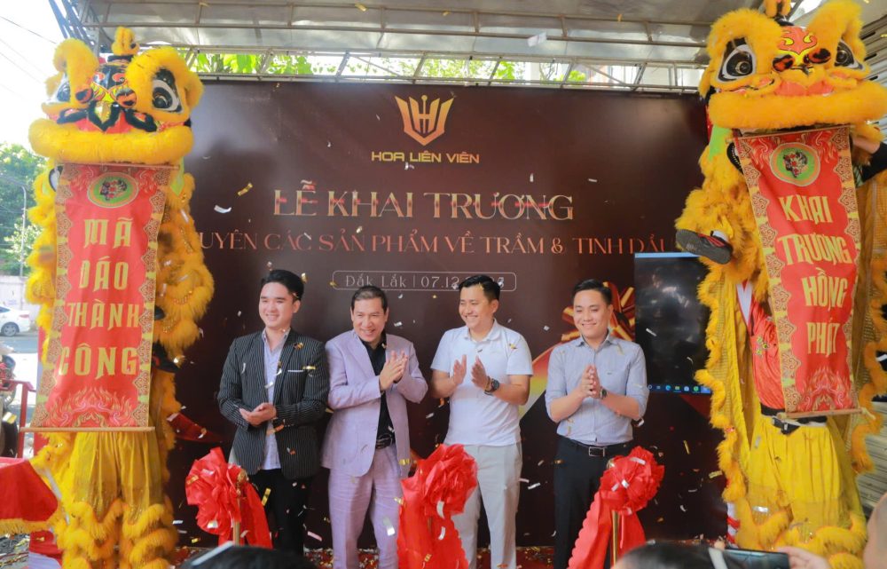 Hoa Liên Viên ra mắt chi nhánh Buôn Ma Thuột, lan tỏa giá trị trầm hương tại Tây Nguyên