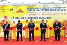 Khai mạc Triển lãm quốc tế ngành Công nghiệp Dệt & May – Thiết bị, Nguyên phụ liệu & Vải 2025