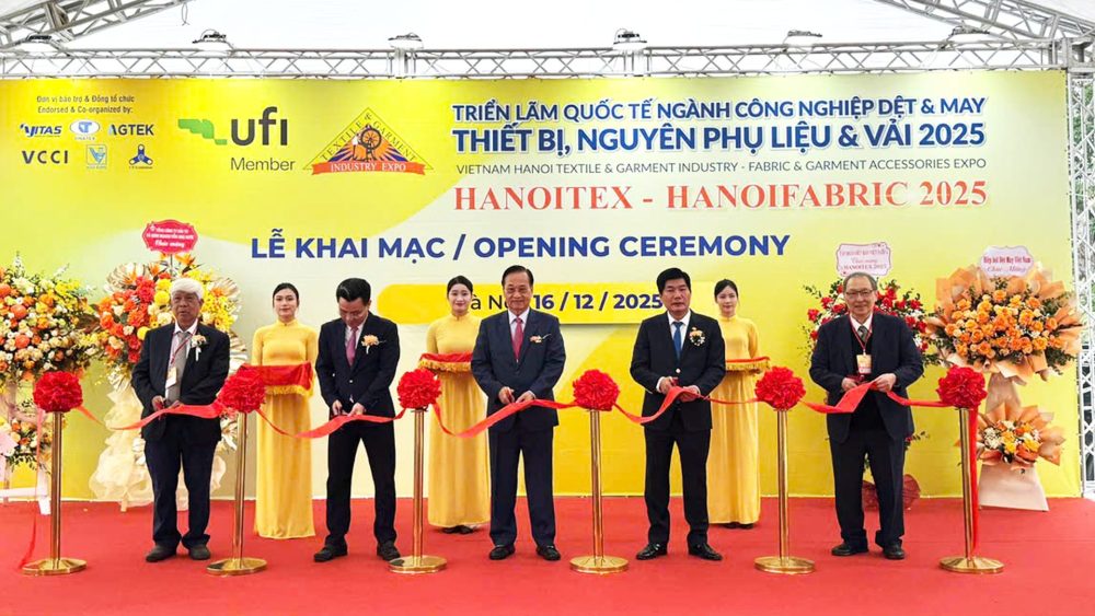 Khai mạc Triển lãm quốc tế ngành Công nghiệp Dệt & May – Thiết bị, Nguyên phụ liệu & Vải 2025 Khai mạc Triển lãm quốc tế ngành Công nghiệp Dệt & May – Thiết bị, Nguyên phụ liệu & Vải 2025