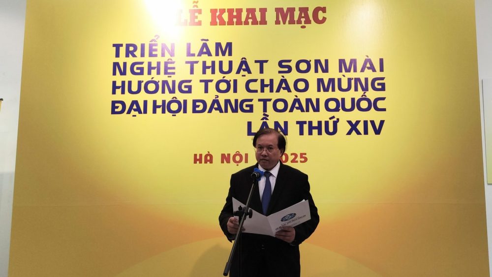 Khai mạc Triển lãm nghệ thuật sơn mài hướng tới chào mừng Đại hội Đảng toàn quốc lần thứ XIV Khai mạc Triển lãm nghệ thuật sơn mài hướng tới chào mừng Đại hội Đảng toàn quốc lần thứ XIV
